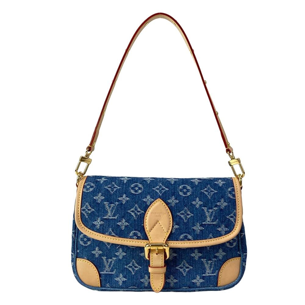 Louis Vuitton Diane Monogram Denim Shoulder Bag M13070